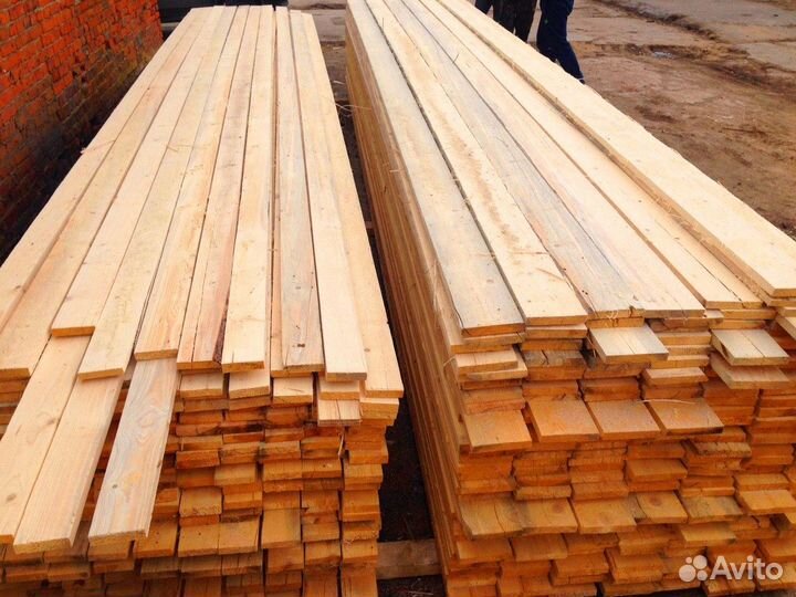 Доска из сосны 50х200х6000мм, гарантия качества
