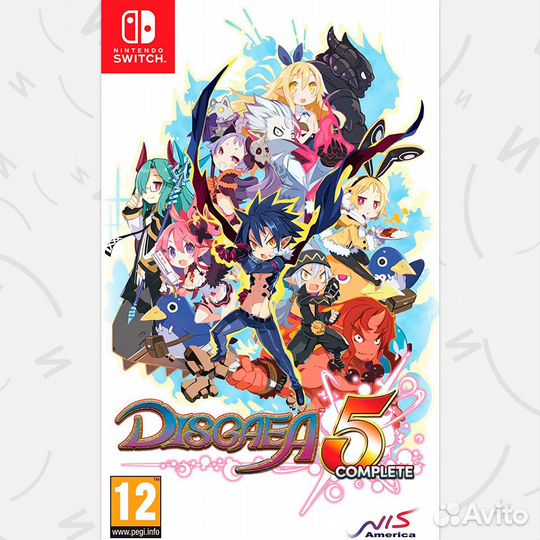 Disgaea 5 Complete Nintendo Switch, английская вер