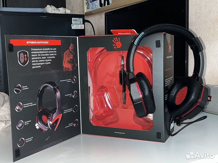 Игровые наушники A4Tech Bloody g501