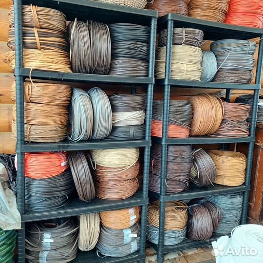 Ротанг в бабинах