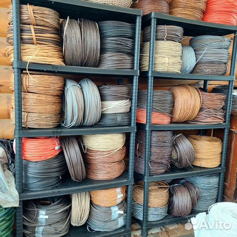 Ротанг в бабинах