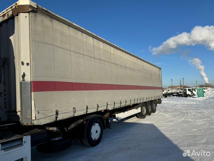 Полуприцеп шторно-бортовой Krone SD, 2008