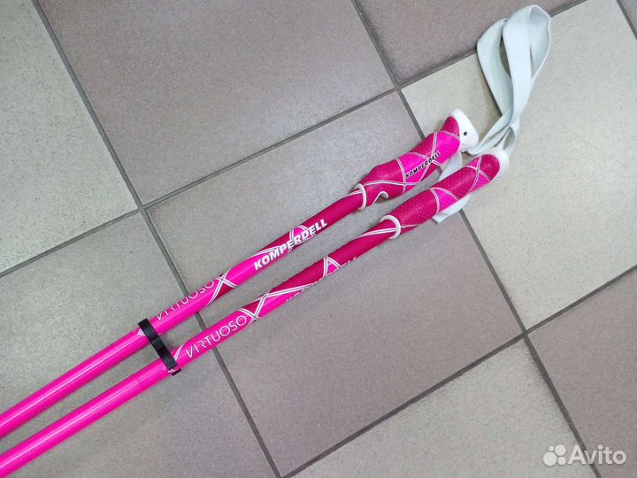 Лыжные палки Komperdell Virtuoso 120 cm