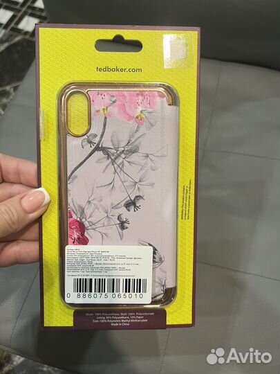 Ted baker чехол на iPhone XR новый