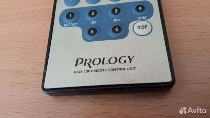 Пульт магнитолы prology RCD-100, 300