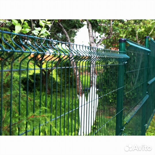 Забор 3D из сетки