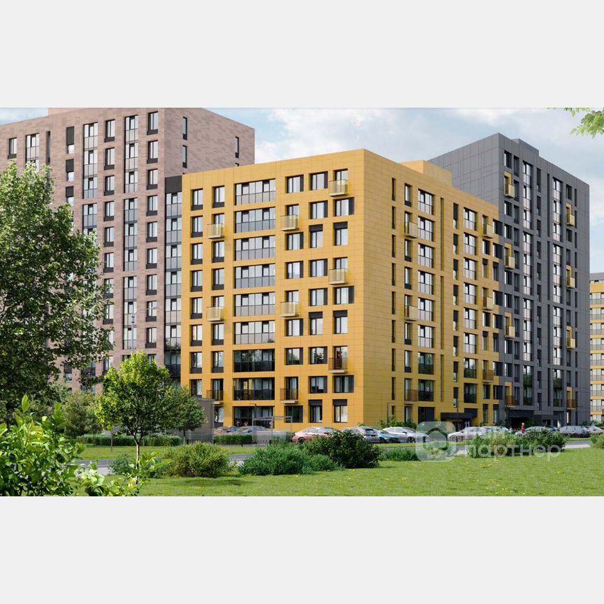 1-к. квартира, 33,3 м², 3/12 эт.