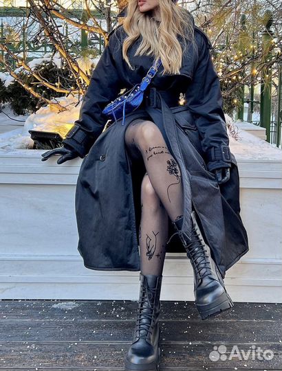 Пуховик тренч Zara srpls