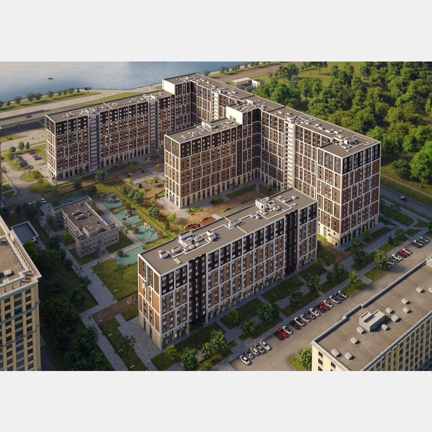 Апартаменты-студия, 23,5 м², 16/17 эт.