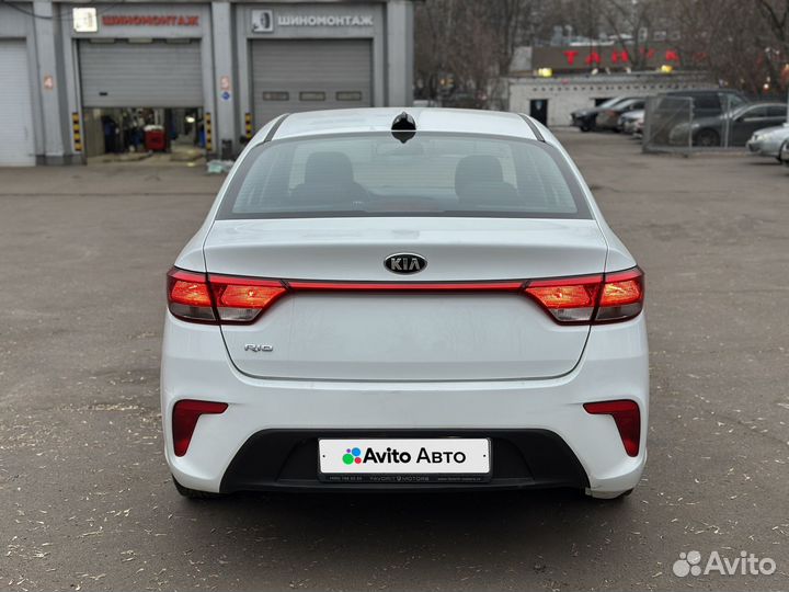 Kia Rio 1.4 AT, 2018, 120 000 км