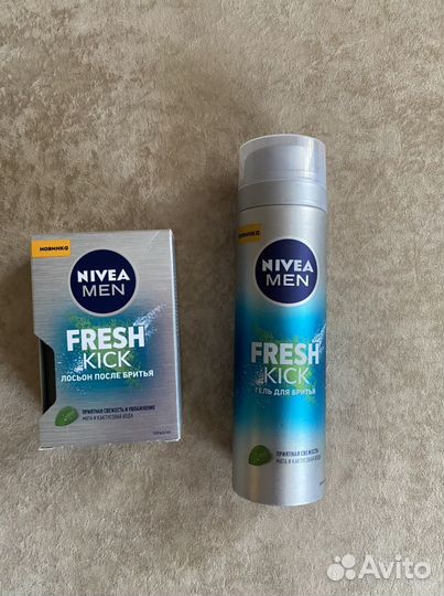 Лосьон после бритья и пена Nivea