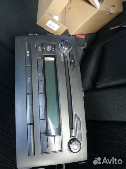 Штатная магнитола тойота auris