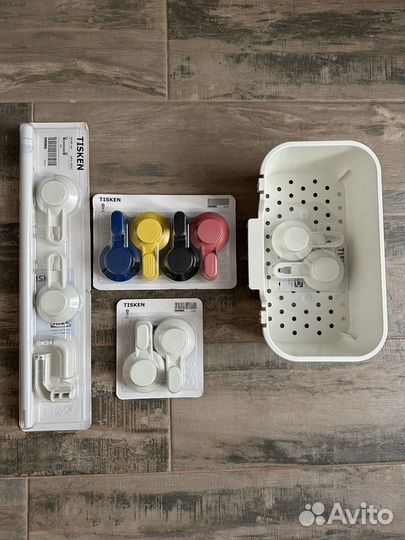 Корзина, крючки, вешалка тискен IKEA новые