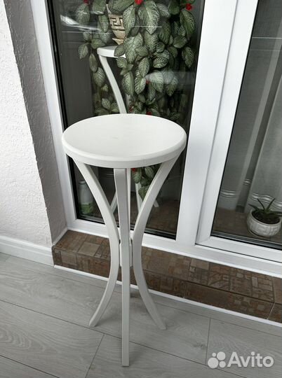 Подставка для цветов напольная деревянная