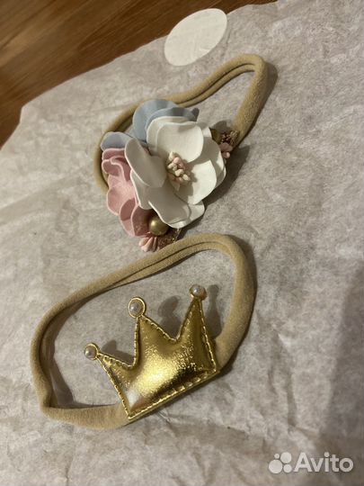 Повязка на голову для девочки