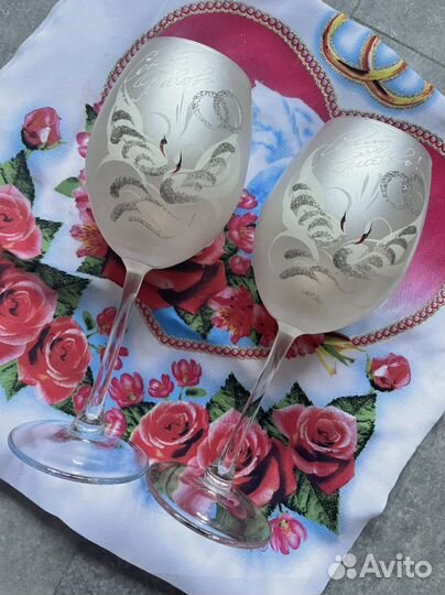 Свадебные бокалы