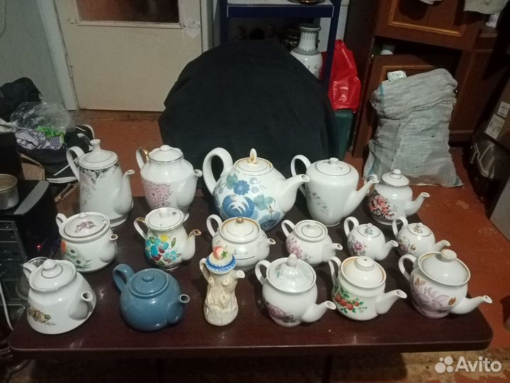 Чайники, заварники, молочники, сливочники