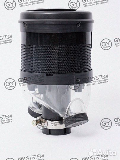 Циклонная система для дорожного катка