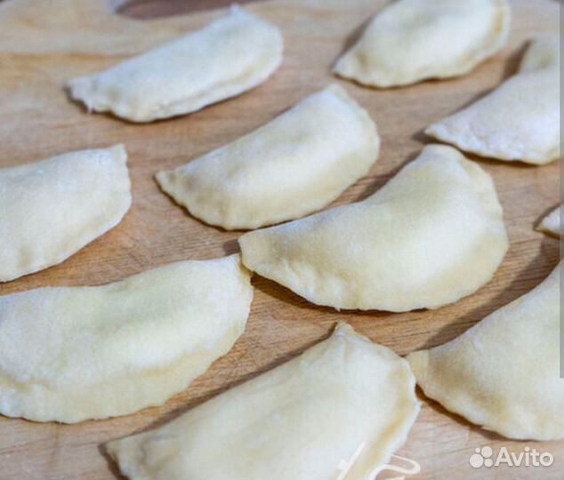 Вареники домашние с картошкой