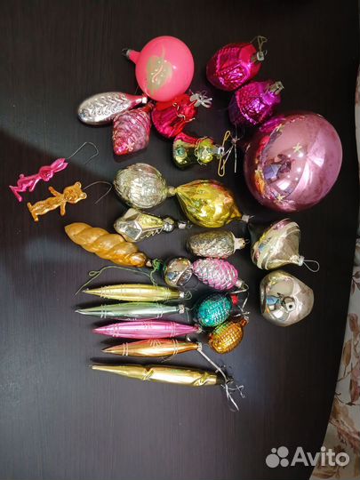 Елочные игрушки СССР