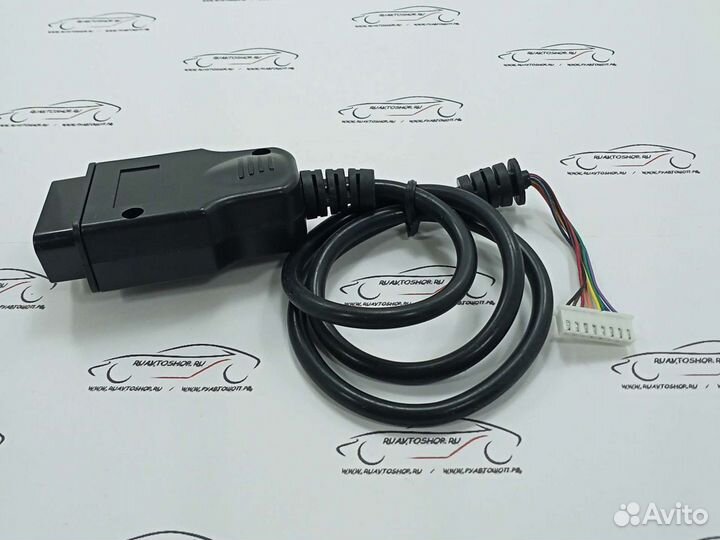 Расшитый Распаяный obd2 8 жил