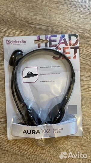 Наушники с микрофоном