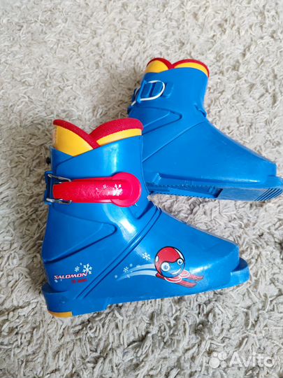 Горнолыжные ботинки детские salomon саломон р.18