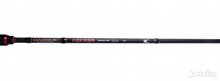 Спиннинг Maximus black widow -X 2,4 m 3-15g 3-12lb