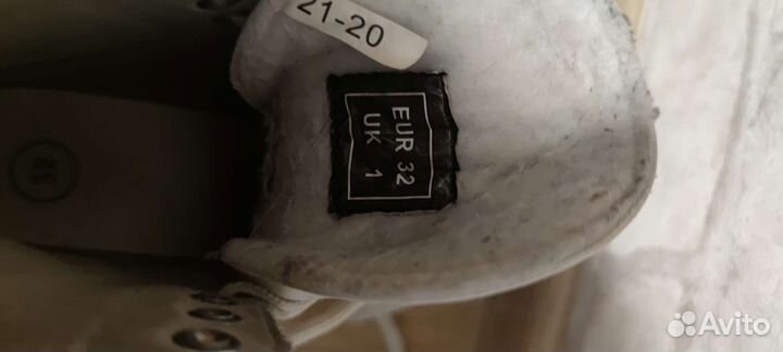 Коньки graf davos gold 32 размер