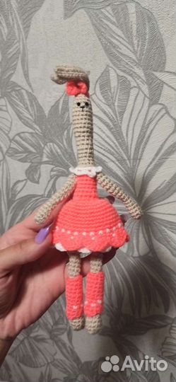 Кукла тильда ручной работы. Заяц