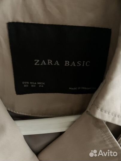 Плащ (тренч) Zara