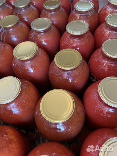 Сок томатный домашний