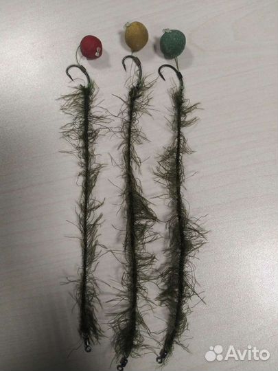 Карповые маскировочный быстросъёмный поводки