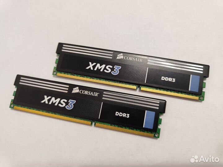 Опер. память Corsair XMS3 DDR3 1600 8 Гб
