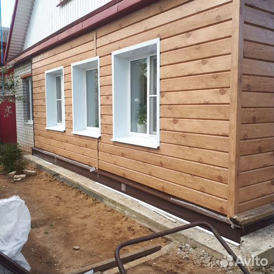 Металлический сайдинг евробрус 20х345