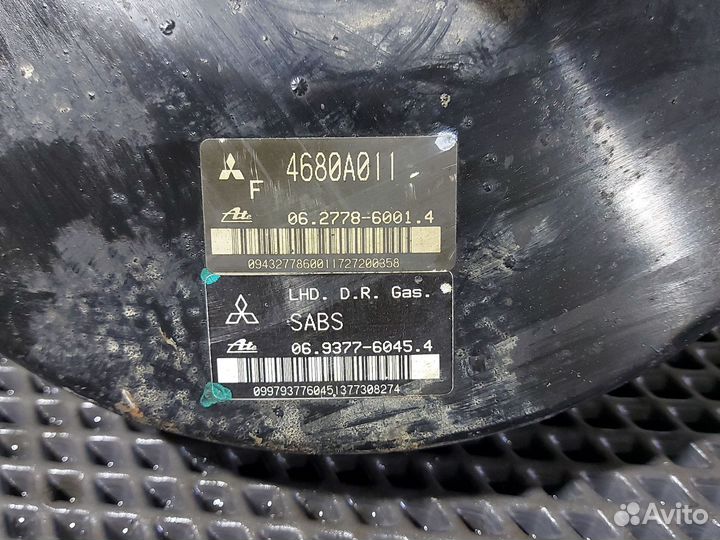 Вакуумный усилитель тормозов Mitsubishi Lancer 10