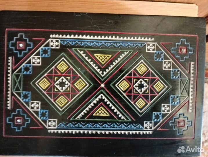 Шкатулка деревянная СССР