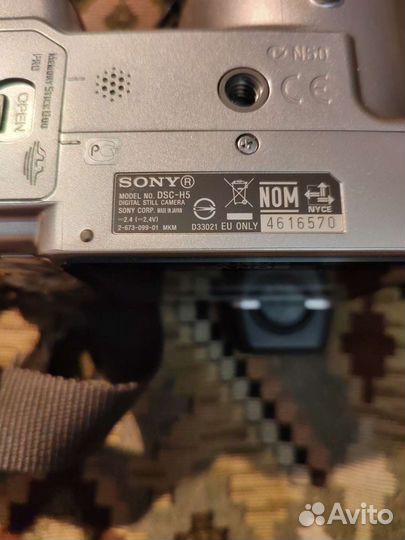 Компактный фотоаппарат sony