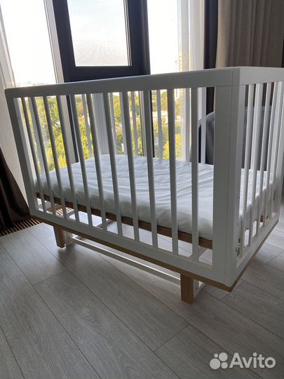 Кроватка Happy baby Mirra 120*60 + маятник +