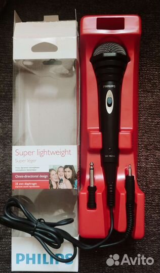 Микрофон проводной Philips SBC MD110 б/у