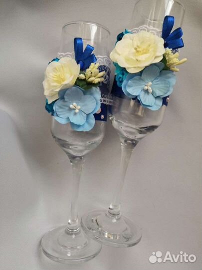 Фужеры для новобрачных