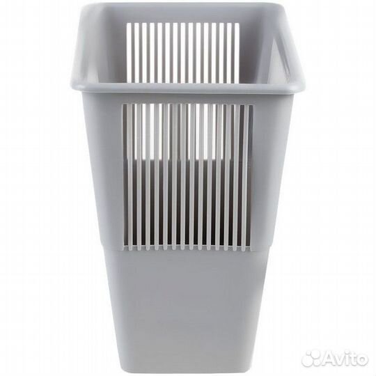 Корзина для бумаг и мусора Стамм, 12 литров, пласт