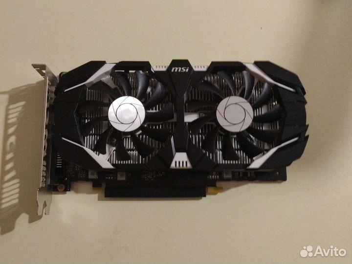 Видеокарта gtx 1050 ti msi OC