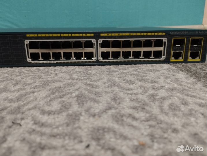 Коммутатор Poe Cisco 2960-24порта
