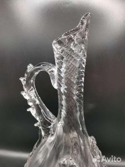 Графин кувшин Лебедь Хрусталь СССР