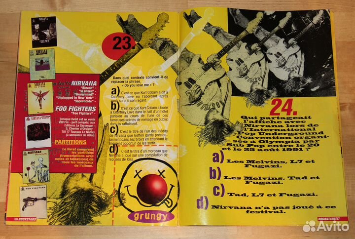 Журнал Rock Stars № 15, 1996 - Nirvana