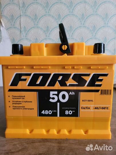 Аккумулятор автомобильный новый