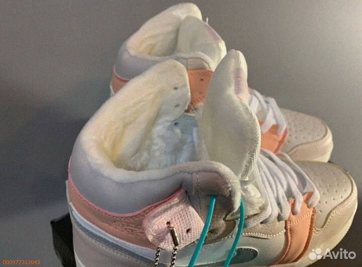 Кроссовки Nike Air Jordan тёплые (Арт.35755)