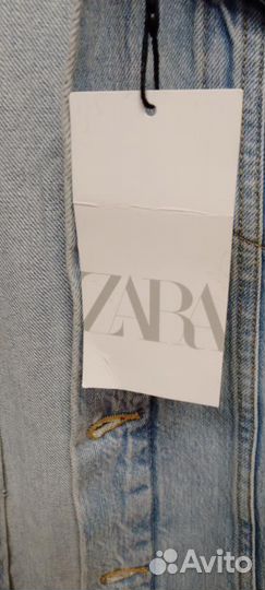 Джинсовая куртка мужская zara