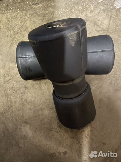 Ролик килевой резиновый 185 мм